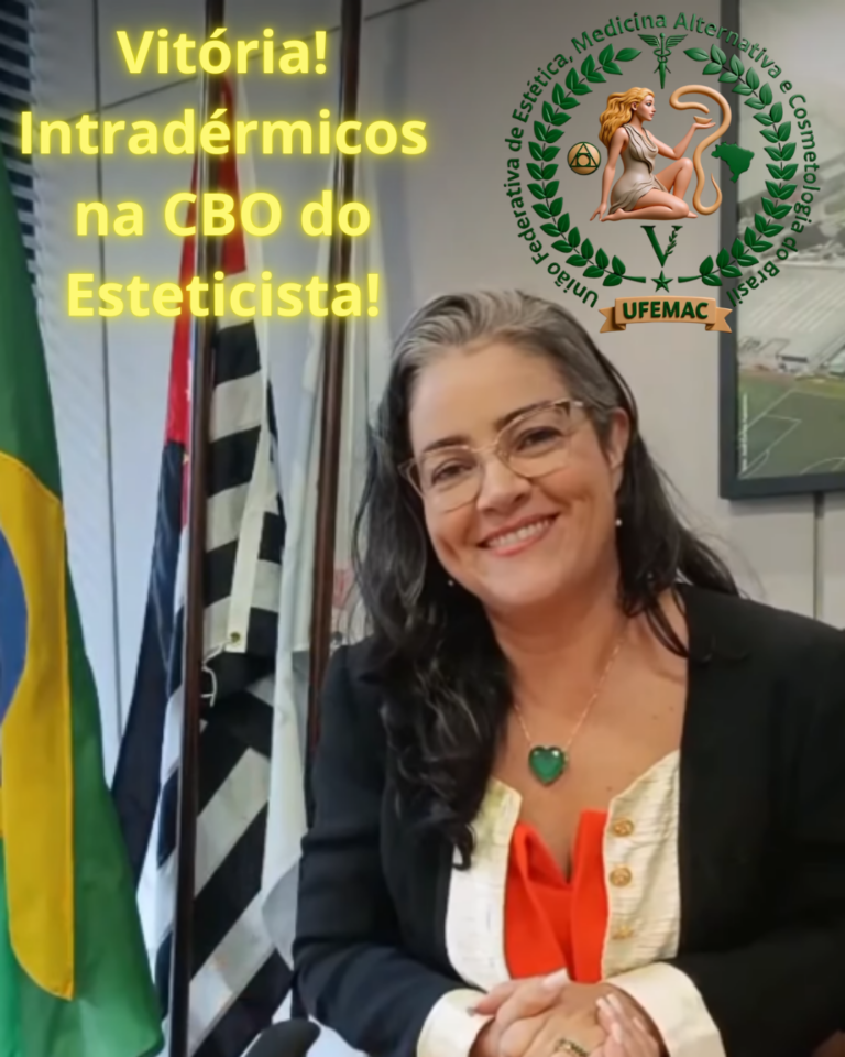 Vitória! Ontradérmicos na CBO do Esteticista!